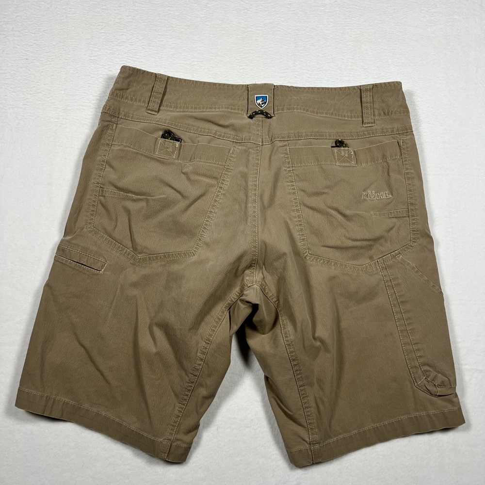 Kuhl RAMBLR Khakis Shorts Outdoor Hiking Mens Size 34 9” Inseam 8 Pocket - Picture 9 of 15